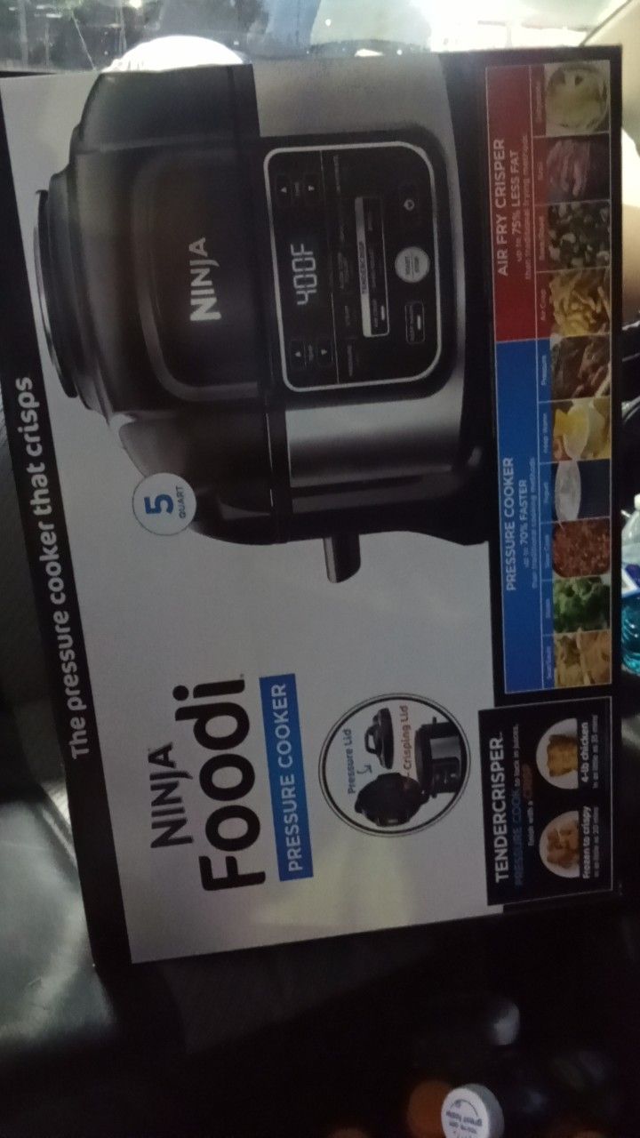 Ninja foodi: Pressure Cooker;Air Fryer