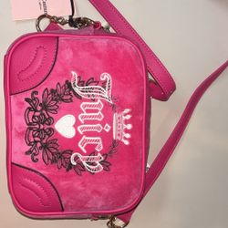 Juicy Couture Pink Flash Heritage Crossbody