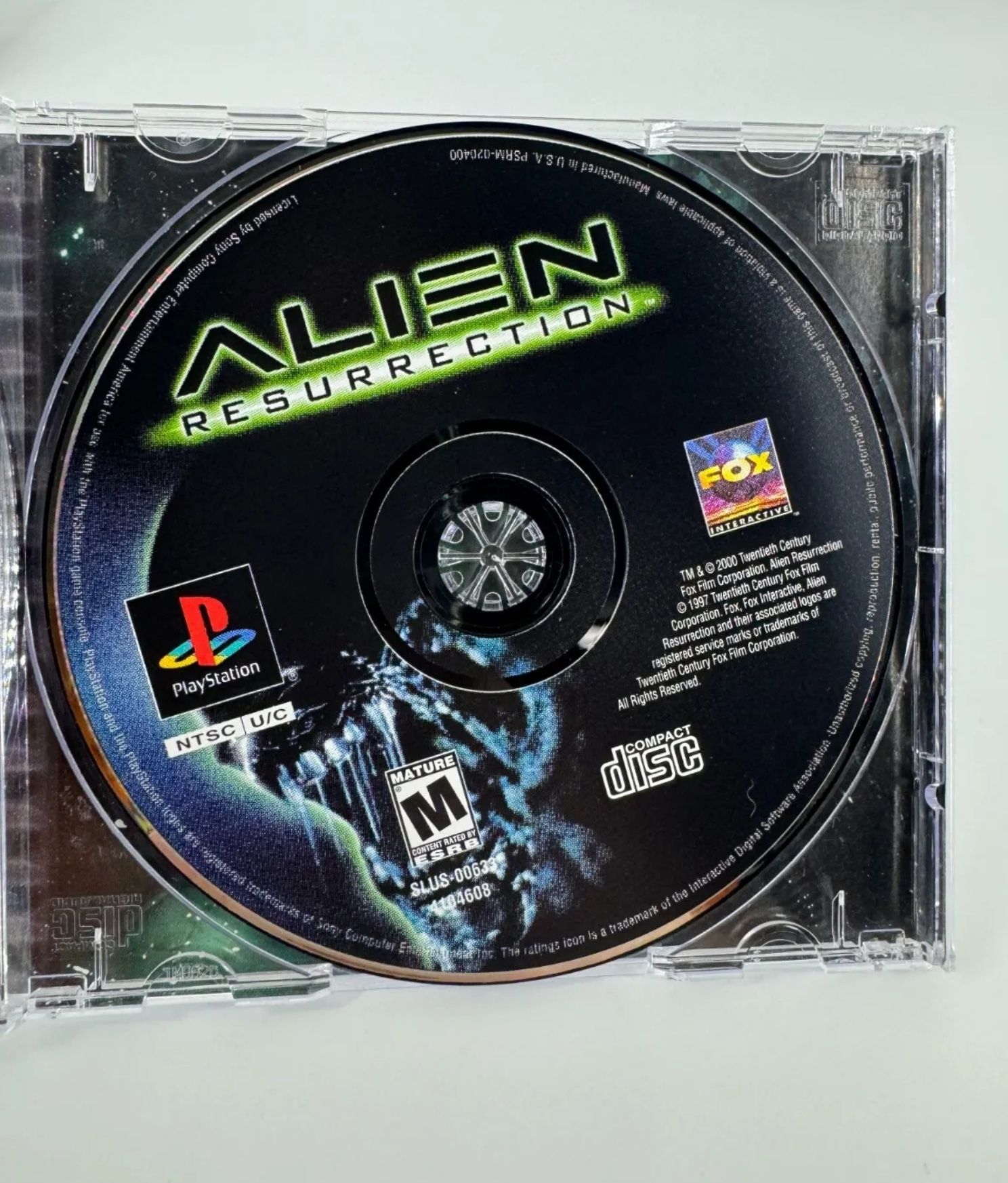 【PS1北米版】Alien: Resurrection On this day in 2000, 