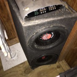 Amp And Speakers