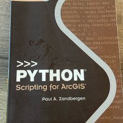 Python Scripting for ArcGIS