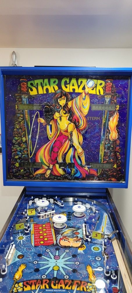 Collector Quality Stern Star Gazer Pinball Machine