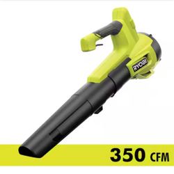 ONE+ 18V 100 MPH 350 CFM Cordless Battery Variable-Speed Jet Fan Leaf Blower (Tool Only)