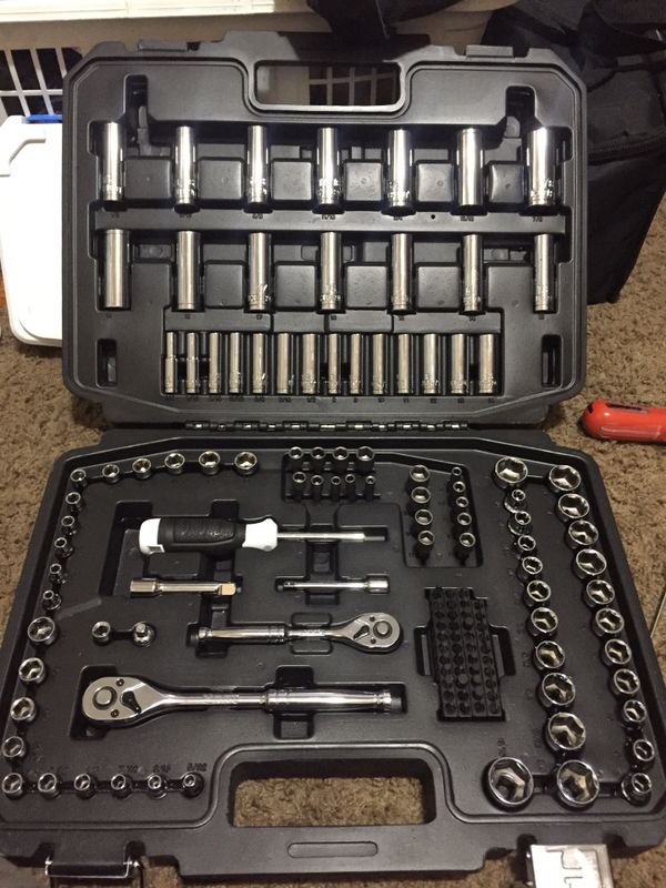 140 piece hart chrome plated socket set never used for Sale in Salt ...