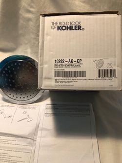 Kohler Forte Katalyst Single-Function Showerhead Polished Chrome