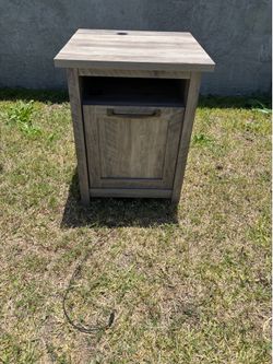 Wooden Nightstand