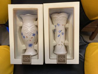 2 Lenox Bud Vases
