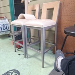 Ashley Furniture  Bar Chairs  26 Inch Hight