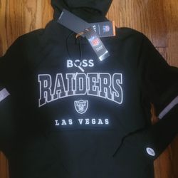 Brand New Men's Raiders Hugo Boss Hoodie 