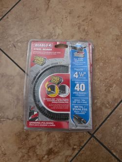 Diablo Steel Demon 4-1/2" Flap Disc 40 Grit