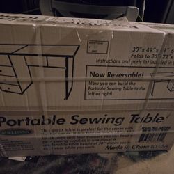 Sullivan Portable Sewing Table