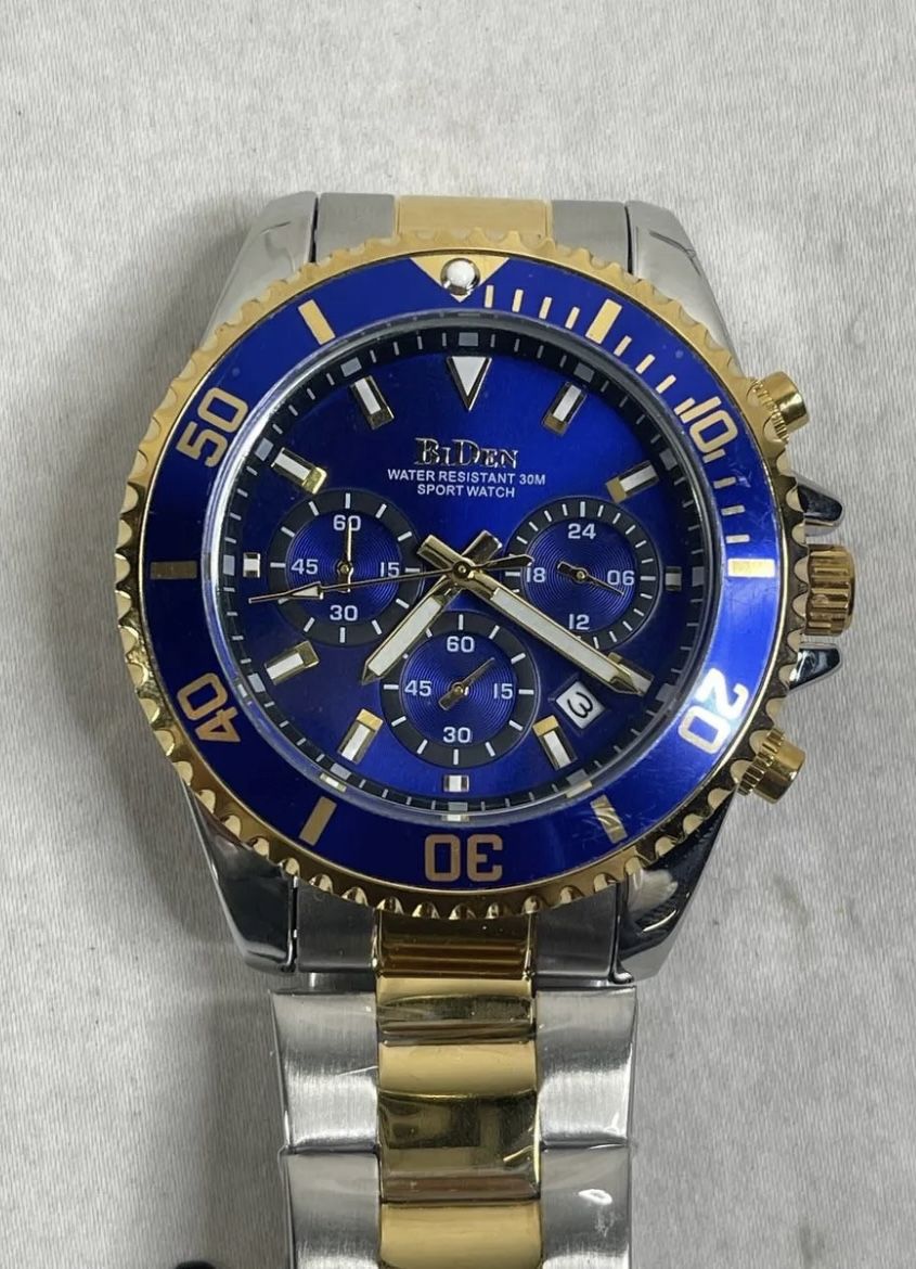 Biden Two Tone Quartz Watch
