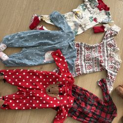 Baby Holiday Footies