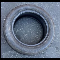 1 Only - 215/55r16 Firestone Firehawk Tire Good 80% Treads!!!