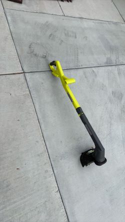 Ryobi lawn mower and trimmer