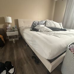King Size Bed Frame And Mattress 
