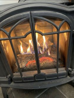 Napoleon Cast Iron Gas Decorative Wood Stove