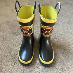 Fire Fighter Rain Boots