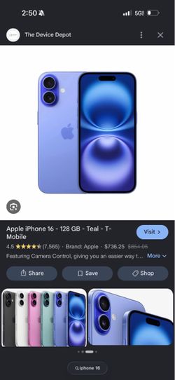iPhone 16 (LOCKED)