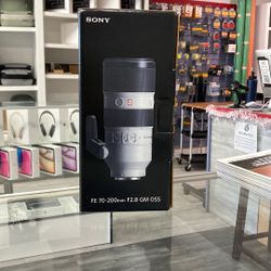 Sony 70-200mm F2.8 GM OSS Lens