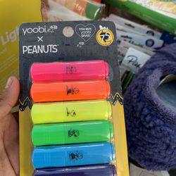 highlighters x Peanuts