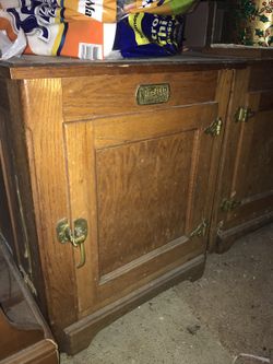 Oak reproduction ice chests 2 available need re finishing