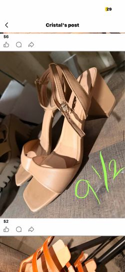 9 1/2 tan heels