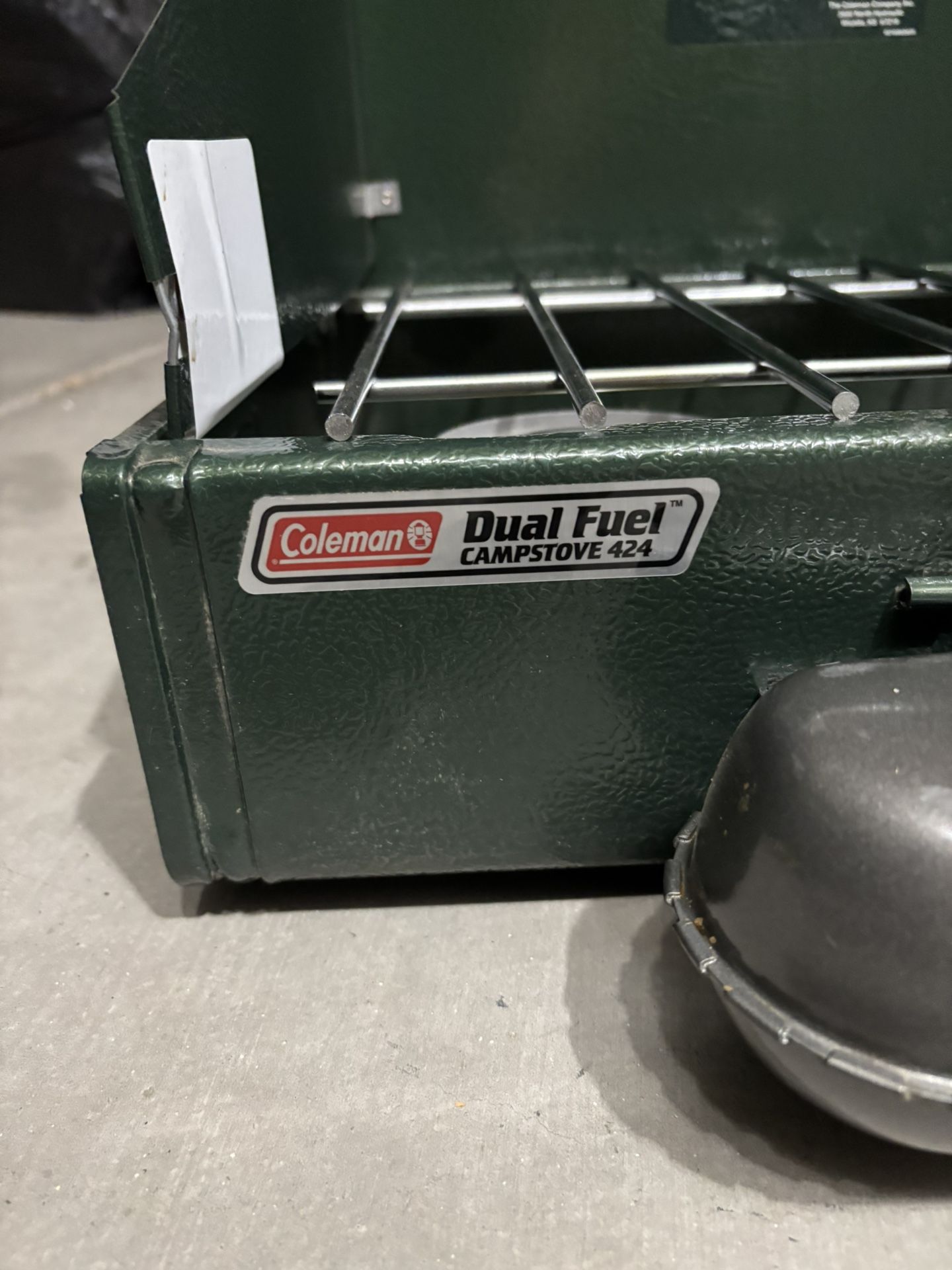 Coleman 2 Burner 424 Dual Fuel Camp Stove