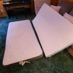 Serta Twin Mattress With 3" Foam Topper New