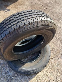 2 good used 235/80R16's