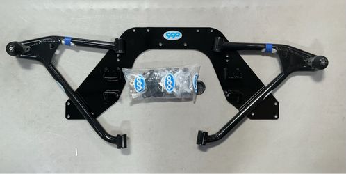 1967 - 70 Ford Mustang tubular lower control arms with tie plate CPP ford mustang Mini subframe kit