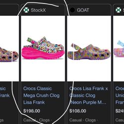 Lisa Frank Crocs 