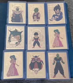 Dragon Ball Z 1998 vintage Cards
