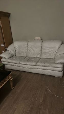 Natuzzi Leather Sofa- pick up only