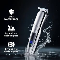 Beard Trimmer for Men, 20 Length Settings, 14-in-1 Cordless Grooming Kit, Waterproof Electric Razor for Men, Hair Trimmer, Nose Hair Trimmer, Cordless