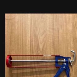 NEW Skeleton Hex Rod Contractor Caulk Gun With Seal Punch New