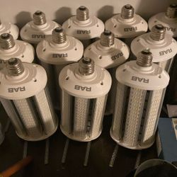 RAB Led Flood Lights 40 Watts 12 Available 5 Each