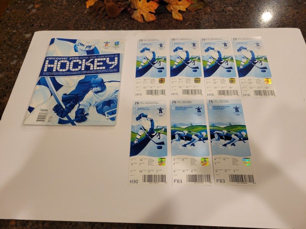 Olympic Program and Tickets