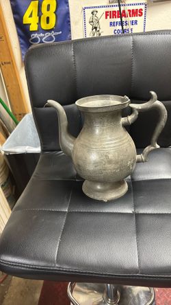 Pewter coffee pot