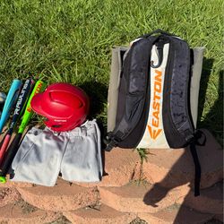 Tee ball , baseball  gear