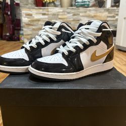 Air Jordan 1 Mid SE (GS) (SLIGHTLY NEGOTIABLE!!!)