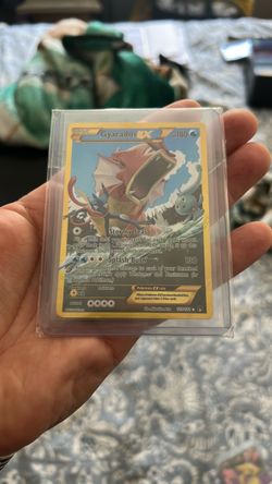 Gyarados EX Pokémon Card 123/122 Full Art damaged
