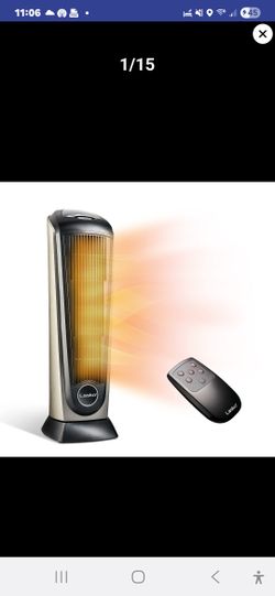 Lasko Oscillating Ceramic Tower Space Heater For Home