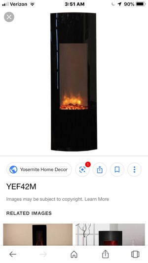 Electric Fireplace Yosemite Home Decor Model Yef42m For Sale In