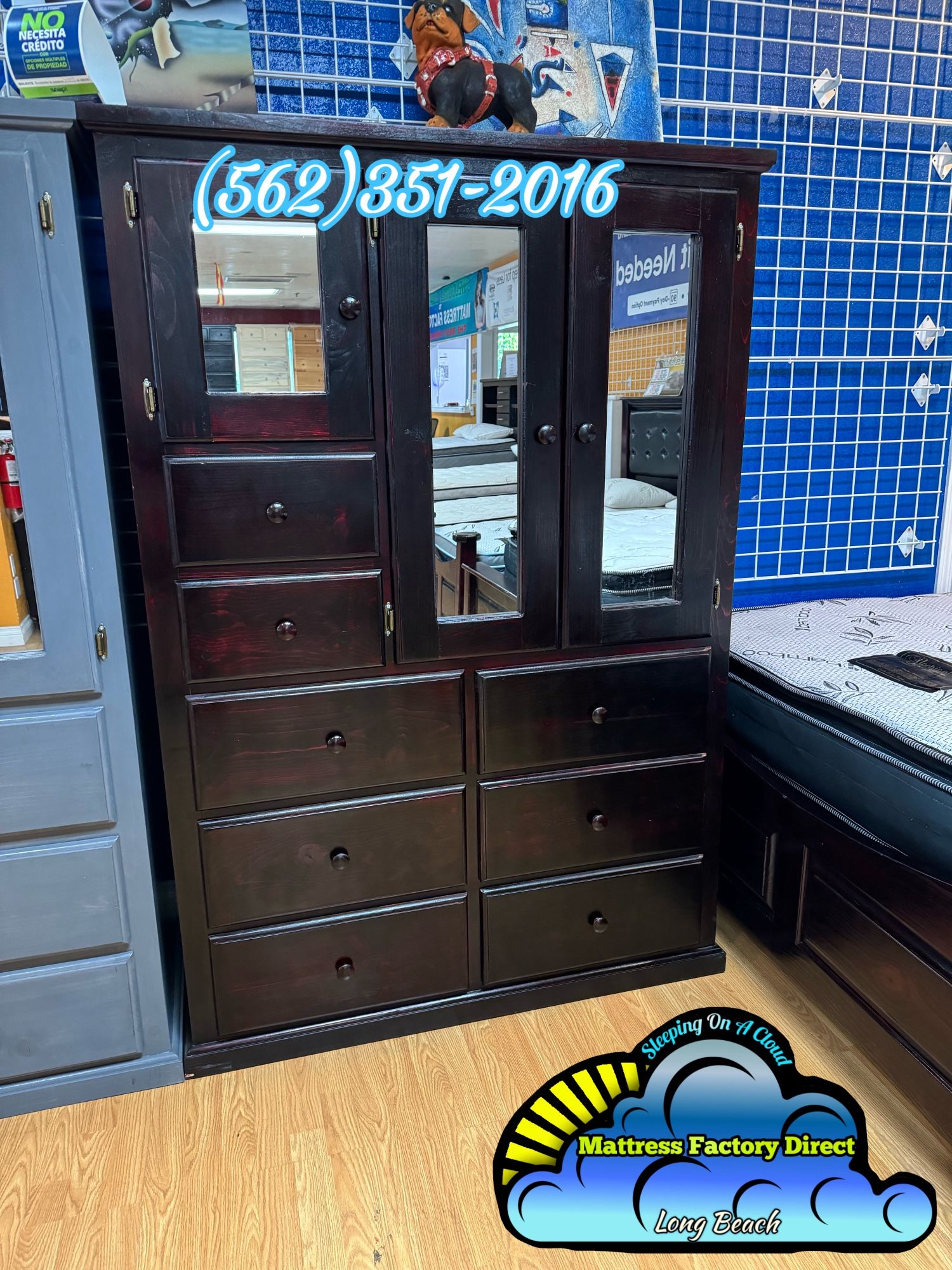 Cherry XL wardrobe Closet New Ropero Bonito Pino