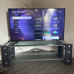 Roku TCL TV With Control And Stant 