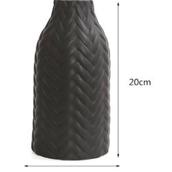  Ceramic Vase-includes Red Flowers