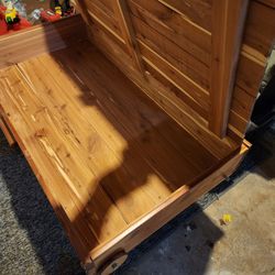 Wooden Storage Container 