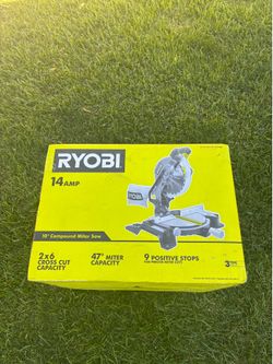 Ryobi 14 Amp  miter saw