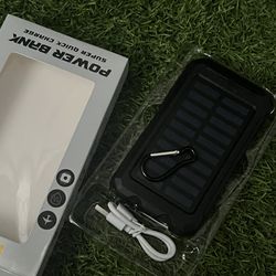 Pick up today, Solar Power Bank Super Quick Charge